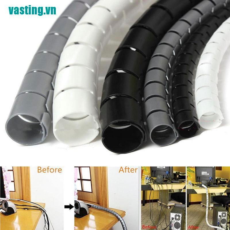 FLEXIBLE Ống Bọc Dây Cáp Dạng Xoắn 10 / 25mm Dài 2m