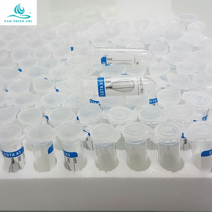Ống nghiệm kháng đông EDTA nhi 0.5ml HTM hộp 100 tube