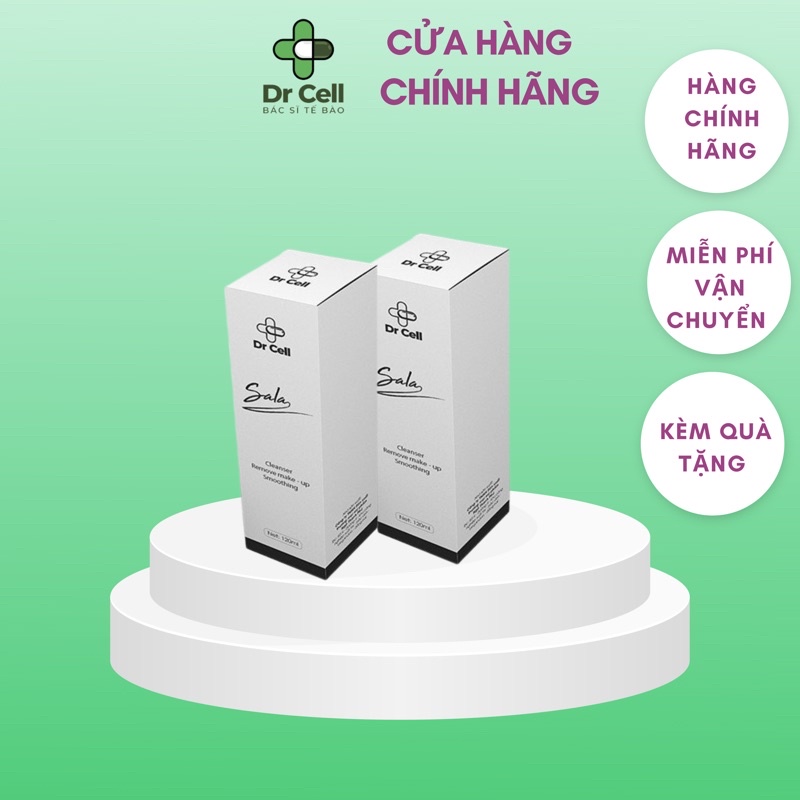 Tẩy trang 2 tầng SaLa giúp da trắng sáng-mịn 120ml