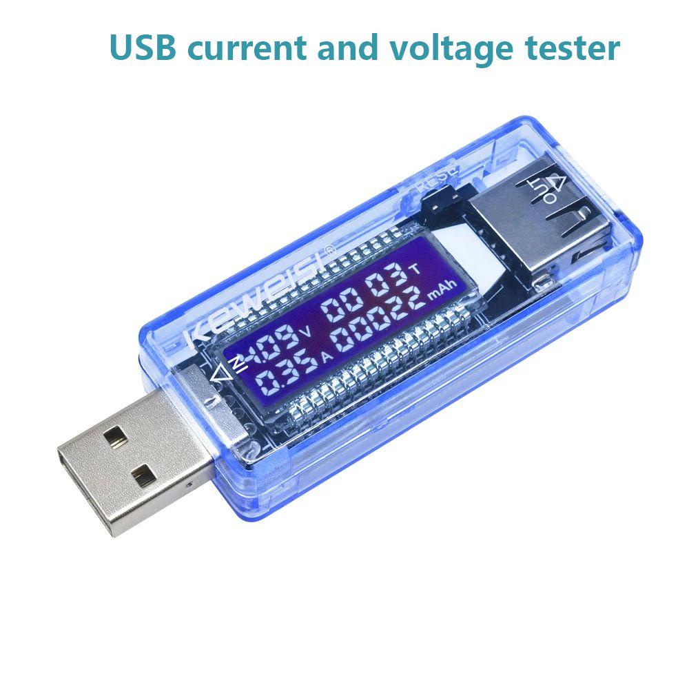 KRNY Thiết Bị Kiểm Tra Điện Áp USB Mini Độ Chính Xác Cao