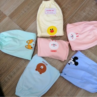 Set 5 quần dài chục cho bé 100% cotton