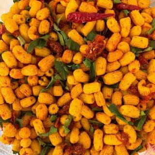 500gr túi zip. Nui sấy bò lá chanh
