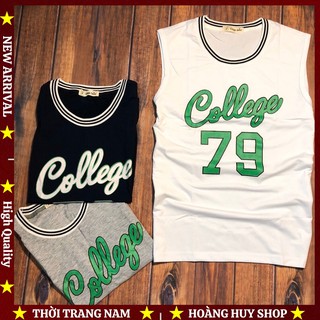 Áo Tank Top Nam H&H-ATBL5 In 79 T-Shirt thiết kế đơn giản mà siêu đẹp