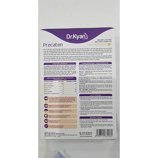 Sữa mèo precaten 110g