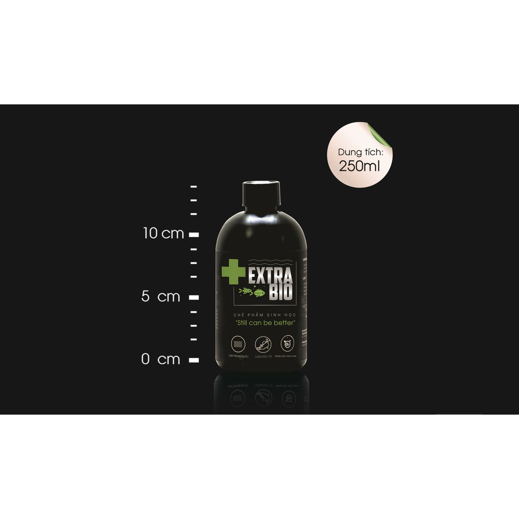 250ml Men vi sinh EXTRA BIO làm trong bể nước cá cảnh