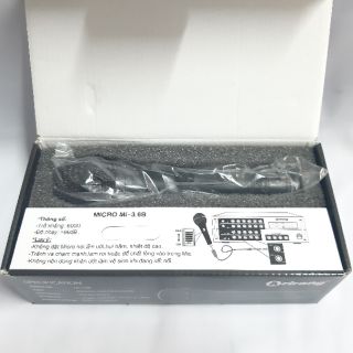 Micro dây Arirang 3.6B. Micro có dây karaoke gia đình