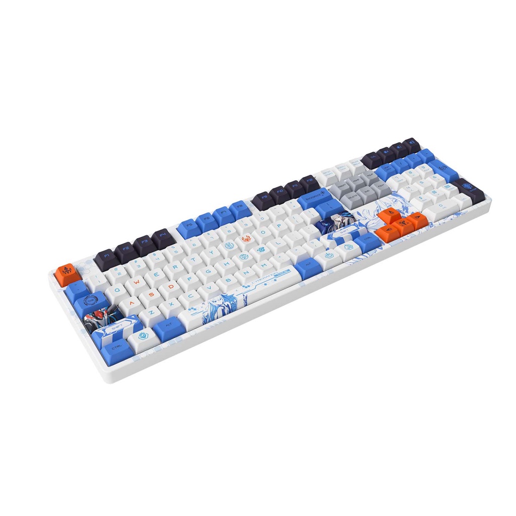 Bàn phím cơ AKKO 5108S Honkai Impact 3rd – Bronya Zaychik | Hotswap | RGB | AKKO Crystal Switch