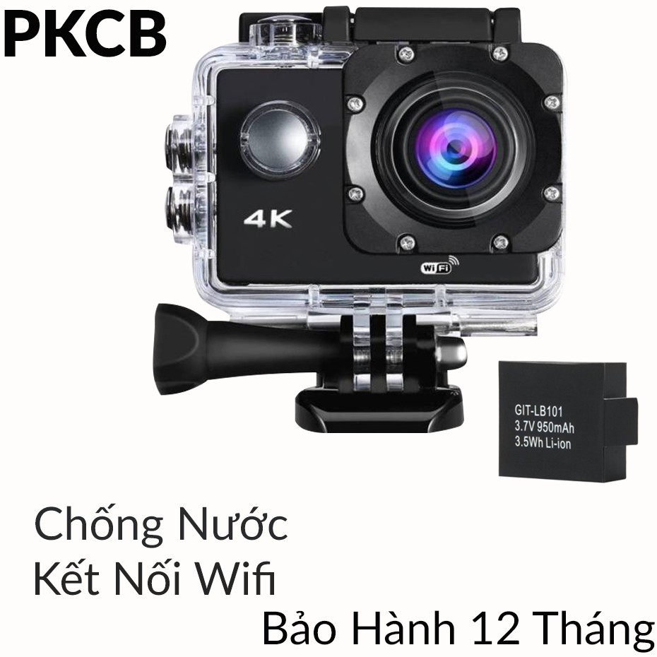 Camera hành trình, hành động sport cam Wifi 4K ULTRA HD chống rung PF17