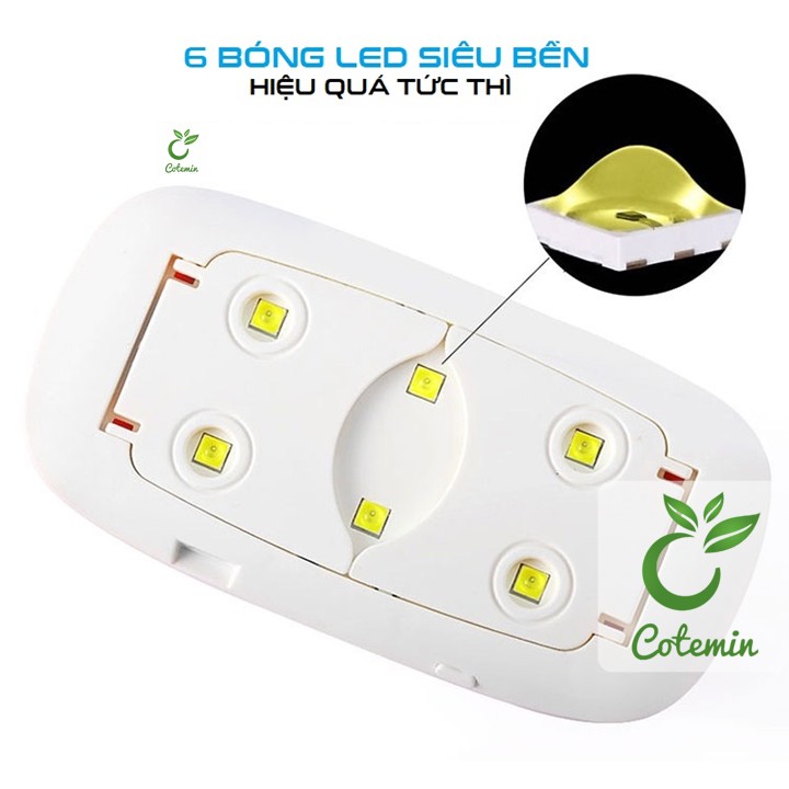 Máy hơ Gel SUN Mini 6W chính hãng có bảo hành COTEMIN