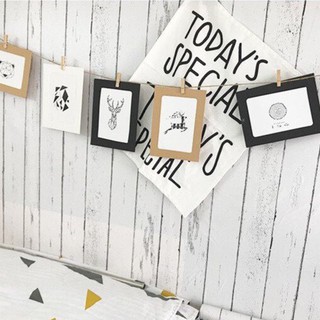 Cuộn 10 Mét giấy dán tường giả gỗ ván Trắng (khổ dài 10met x rộng 45cm)