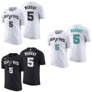 Áo Thun Bóng Rổ Nba San Antonio Spurs 5 Dejounte Murray Cá Tính
