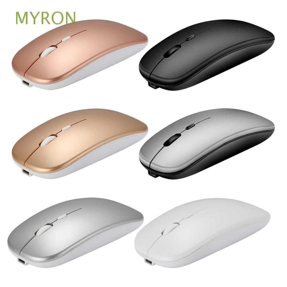 MYRON Work Long New PC Laptop Ultra Thin Super Slim Wireless Bluetooth Mouse