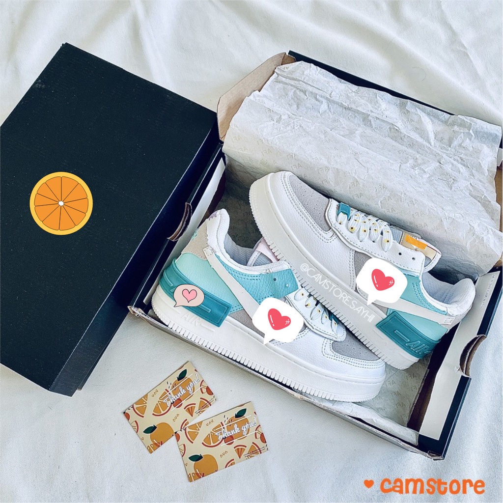 GIÀY AF1 ALL WHITE BASIC QUỐC DÂN CAMSTORE