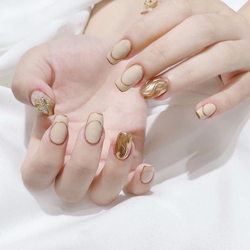 Gel nhũ metan vẽ viền móng, gel nhũ nail siêu sáng metan Jnailsay