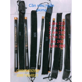Cần câu tay siêu ngắn okima
