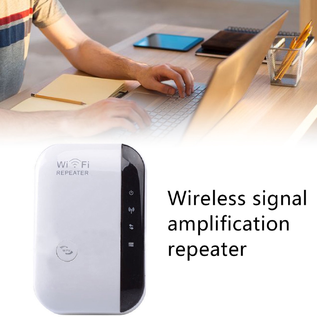 ^0^ 300M WiFi Repeater 802.11a/b/g/n Network Extender Amplifier Wall Plug