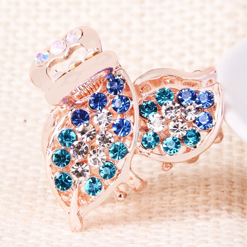 Kẹp Tóc Đính Đá Xinh Xắn Dễ Phối Đồ