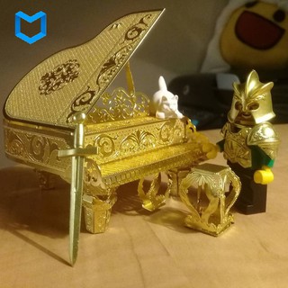 MÔ HÌNH 3D KIM LOẠI LẮP RÁP ĐÀN DƯƠNG CẦM - HÀNG NHẬP KHẨU