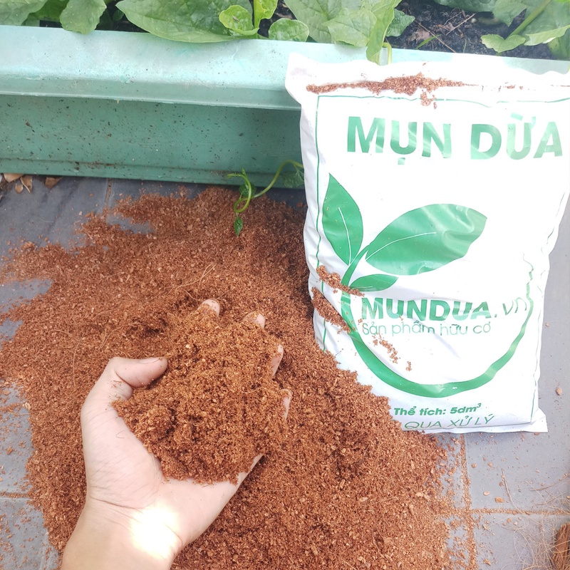 Mụn Dừa Trồng Cây, 100% Mụn Dừa, Bao 30x20cm