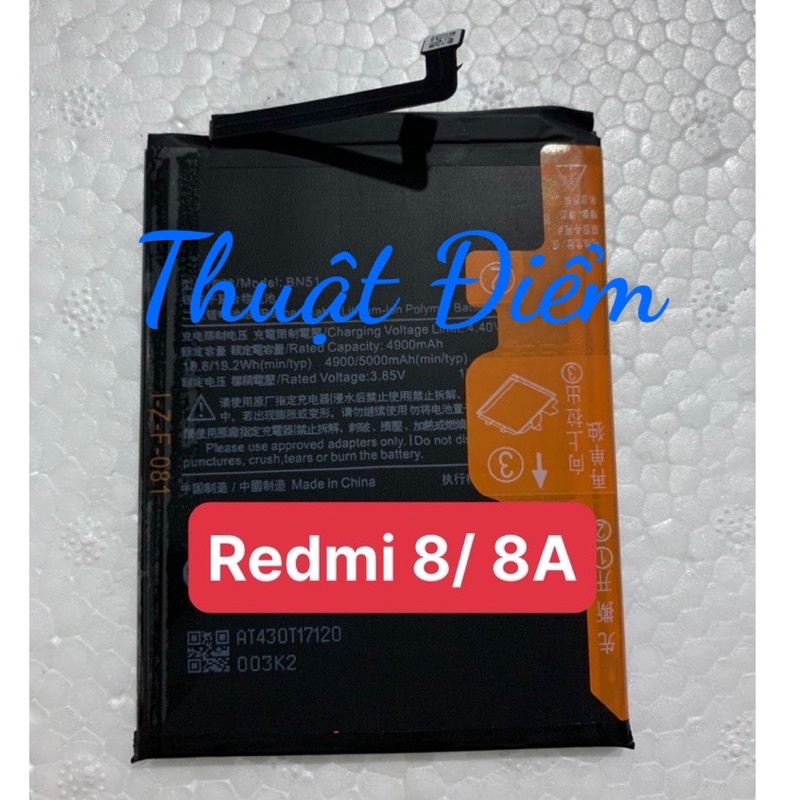 Pin xiaomi Redmi 8 / redmi 8A mã BN51