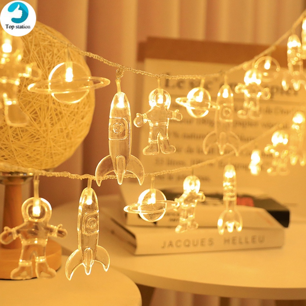 Dây đèn LED 1.5m hình phi hành gia hoạt hình độc đáo