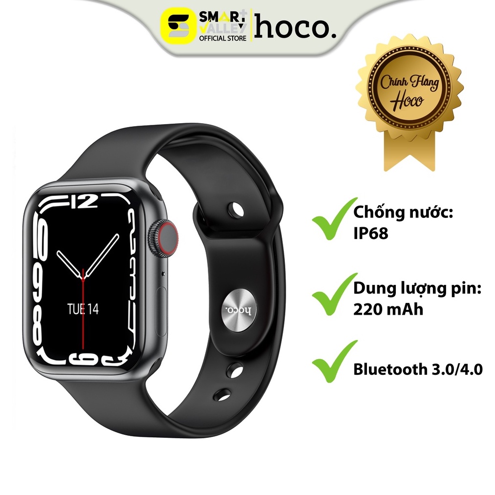 Đồng Hồ Thông Minh Hoco Y1 Pro, Kết Nối Bluetooth, Có Hỗ Trợ Nghe Gọi thumbnail