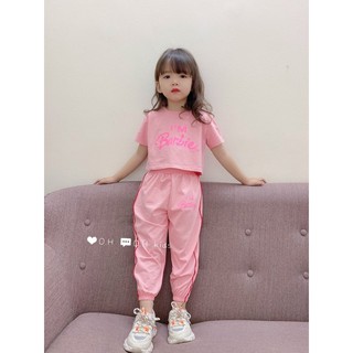 SIÊU PHẨM BỘ CROPTOP CHO BÉ GÁI