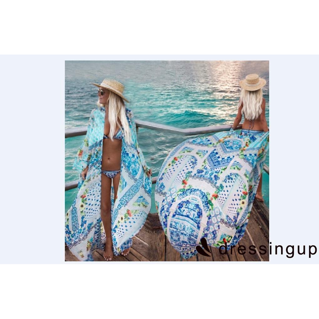 Áo choàng Bikini chất Chiffon thiết kế thanh lịch cho phái nữ | BigBuy360 - bigbuy360.vn