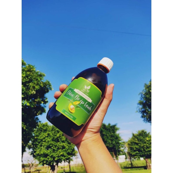 Dầu bơ ép lạnh Viethealthy 500ml siêu tinh khiết, Avocado Oil organic thơm ngon bổ dưỡng Healthy