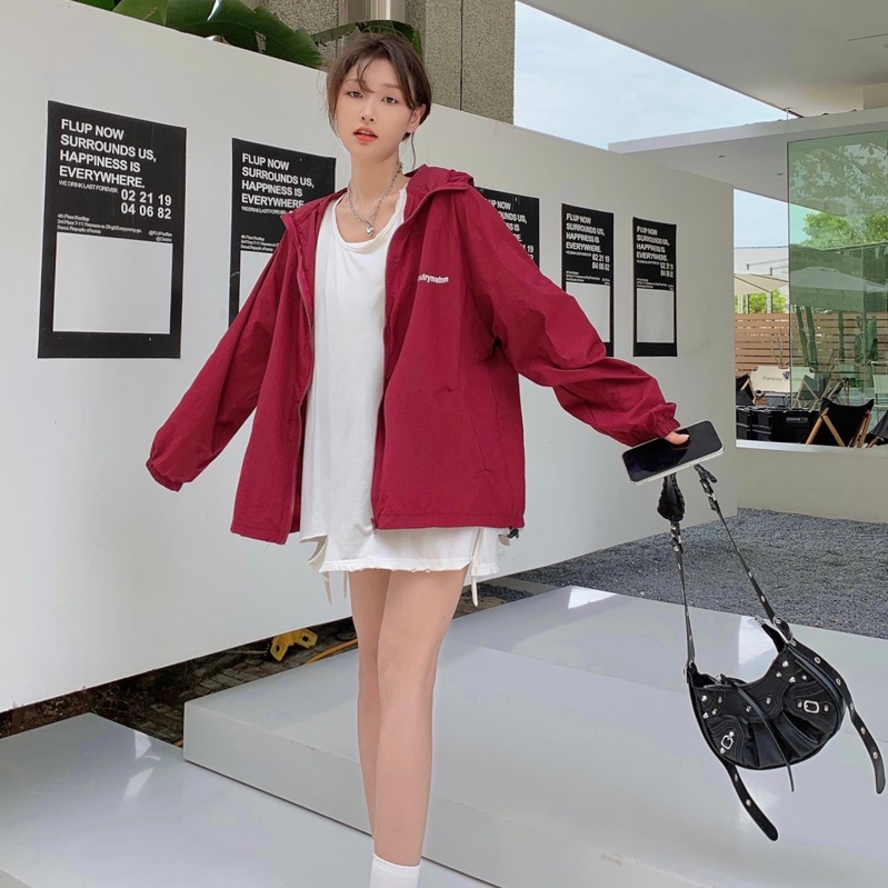 SUXI Áo Khoác Chống Nắng Dáng Rộng Thoáng Khí Thời Trang Mùa Thu Cho Nam Và Nữ
