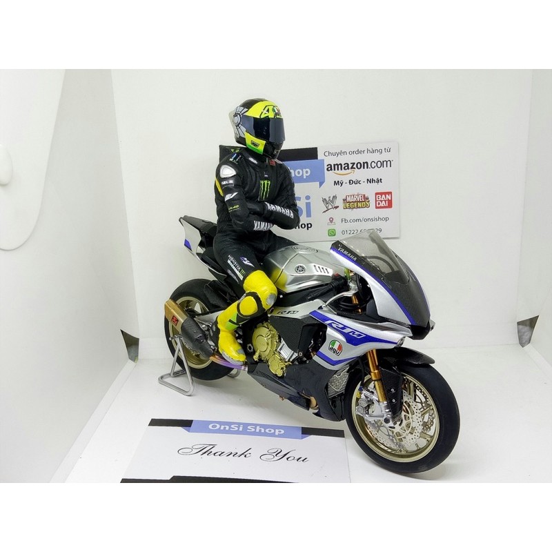 Mô hình nhân vật kèm nón  rossi monster handmade tỉ lệ 1/12