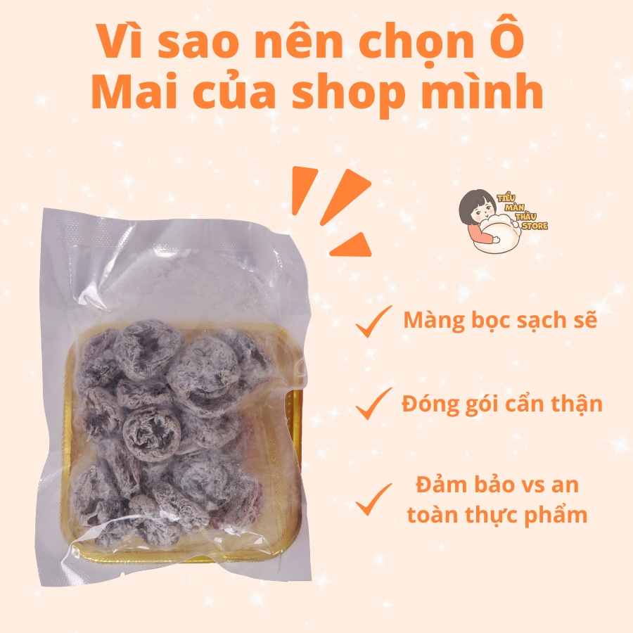 Combo 4 hộp ô mai Tiểu Màn Thầu đồ ăn vặt hà nội Chỉ 99K (mận xào chua ngọt, cóc cay ngũ vị, mận sấy dẻo)