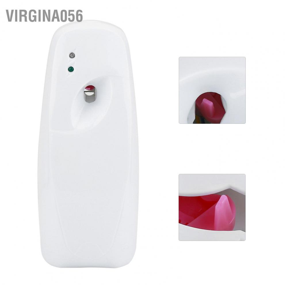 Virgina056 Home Indoor Wall-mounted Automatic Adjustable Air Freshener Fragrance Aerosol Spray Dispenser