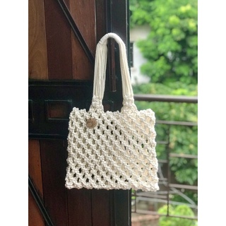 Túi tote đan macrame, 100% handmade with ❤️