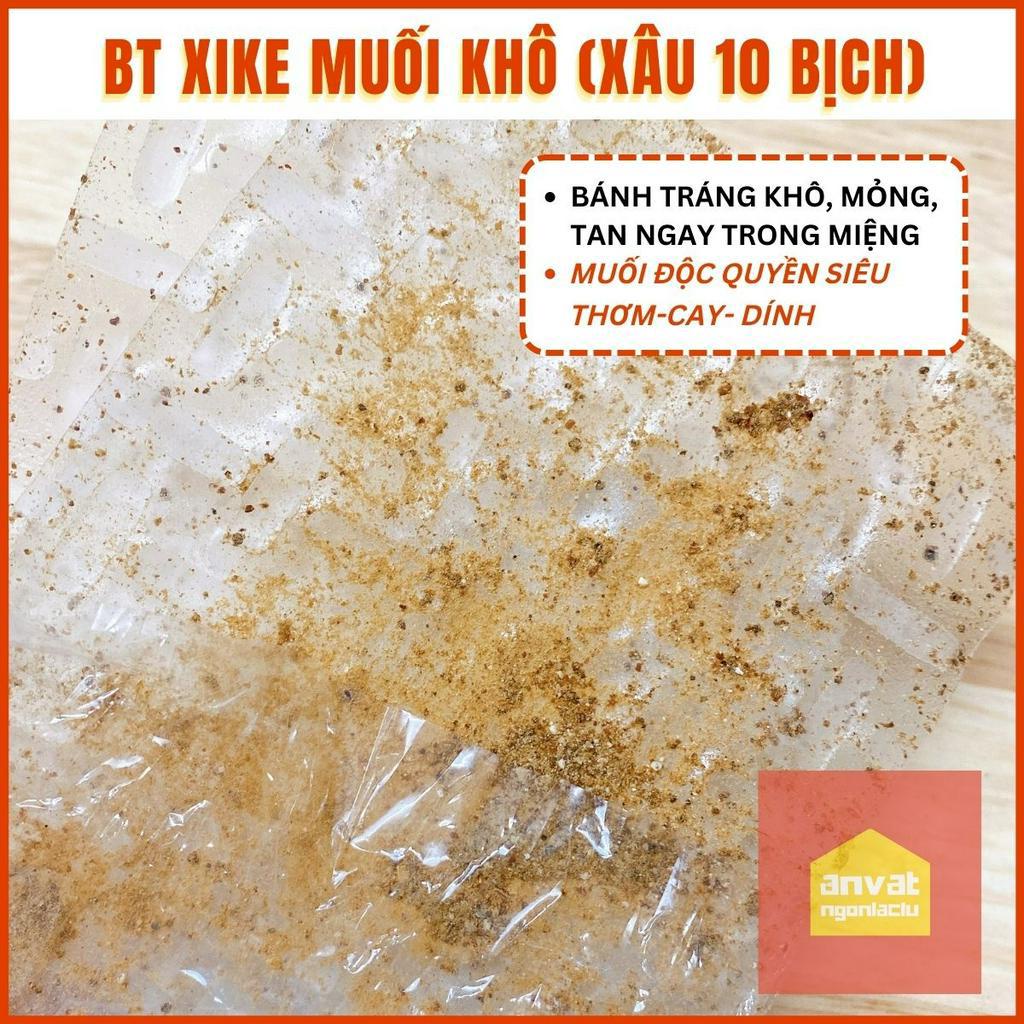 BÁNH TRÁNG XIKE MUỐI KHÔ - MUỐI ĐỘC QUYỀN SIÊU CAY-THƠM-DÍNH
