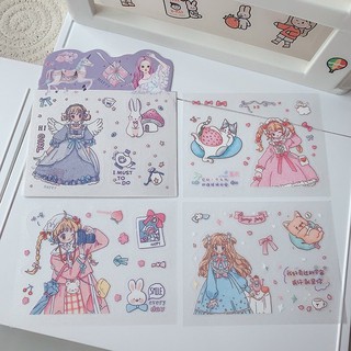Sticker dán 4 miếng siêu