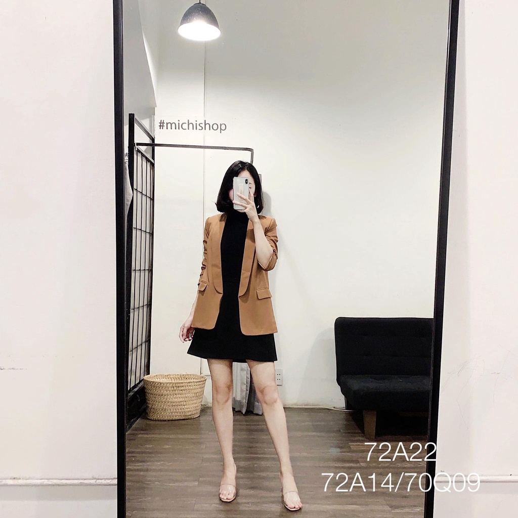 Áo vest tay lửng màu đen-be-nâu tối-hồng 83A01 (KÈM CLIP)
