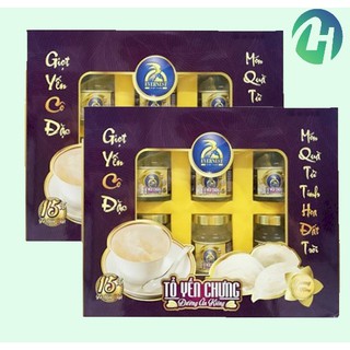 Nước yến sào EVERNEST Đường Ăn Kiêng 15% tổ yến cao cấp (hộp 6 hũ)