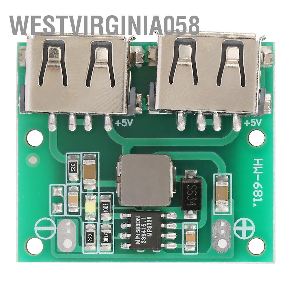 Có thể bán buôn Dual USB Output 9V/12V/24V To 5V 3A DC-DC Step Down Power Charger Module Westvirginia058 Hàng giao ngay