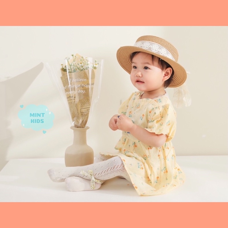 Quần Tất Cho Bé Gái, Quần Tất Lưới Cho Bé Cao Cấp Nemo Baby Vải Lưới Mềm Mại, Thoáng Khí, Cho Bé 0 Đến 4 Tuổi QT-01