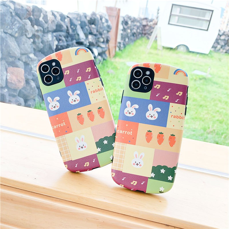 Ốp lưng iphone Thỏ Carrot IMD viền cong dày dặn 5/5s/6/6plus/6s/6splus/7/7plus/8/8plus/x/xr/xs/11/12/pro/max/plus/promax | BigBuy360 - bigbuy360.vn