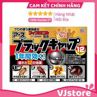 Viên diệt gián hiệu quả Nhật Bản hộp 12 viên, Thuôc diệt côn trùng