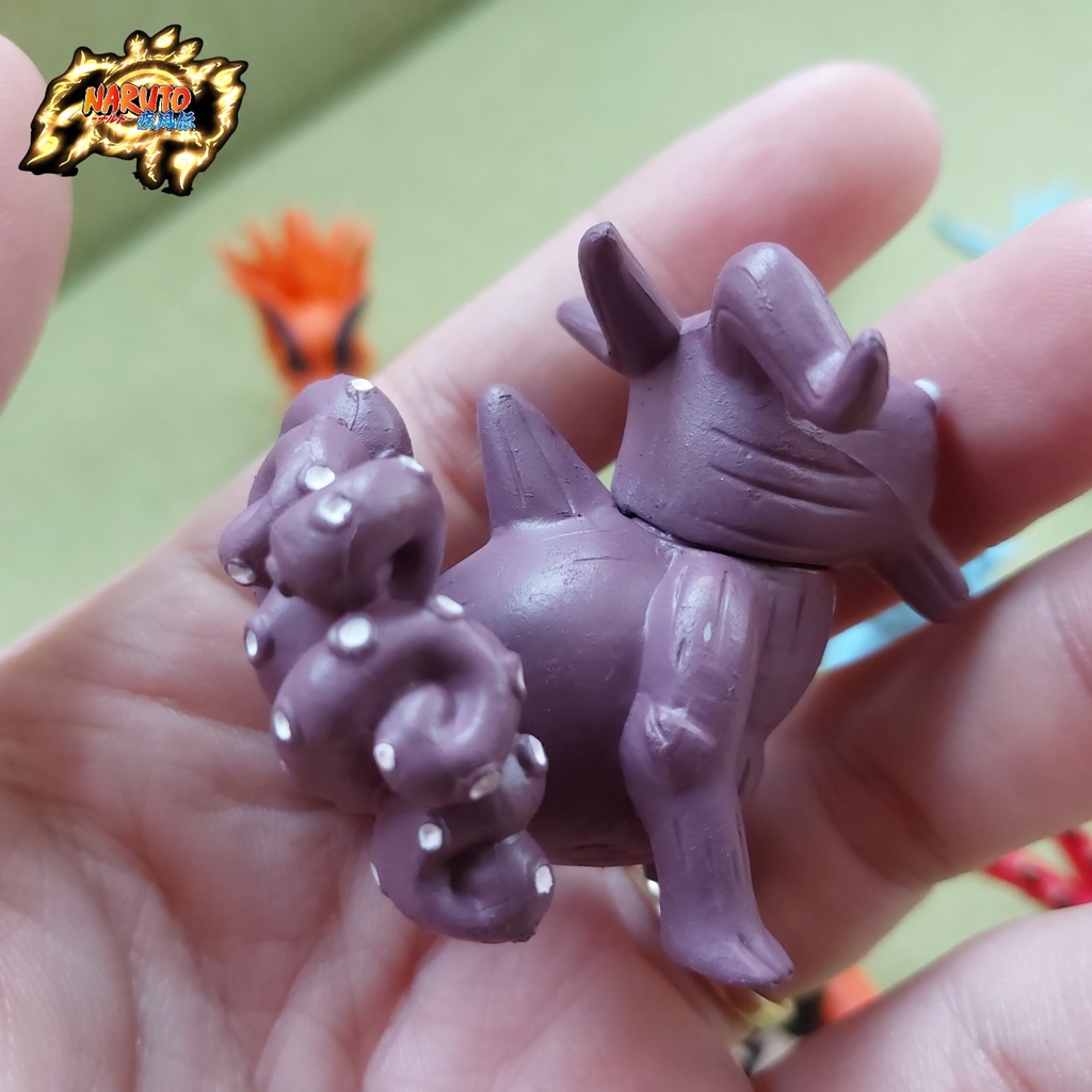 Mô hình Bát Vĩ Khổng Ngưu Naruto Hachibi Gyuki Một trong Cửu vĩ thú hoạt hình nhẫn giả Na Ru To 1524 9