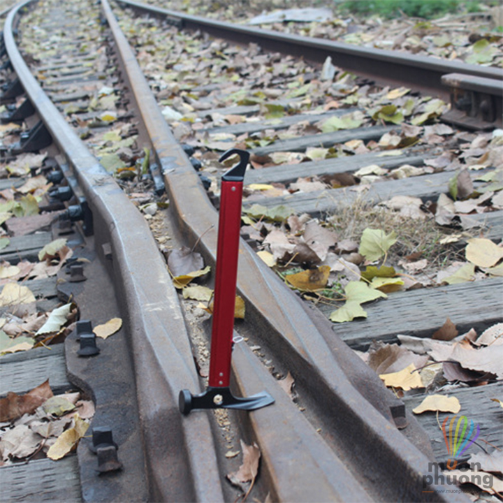 Búa đóng nhổ cọc dựng lều trại đa năng cán hợp kim nhôm - MUÔN PHƯƠNG SHOP