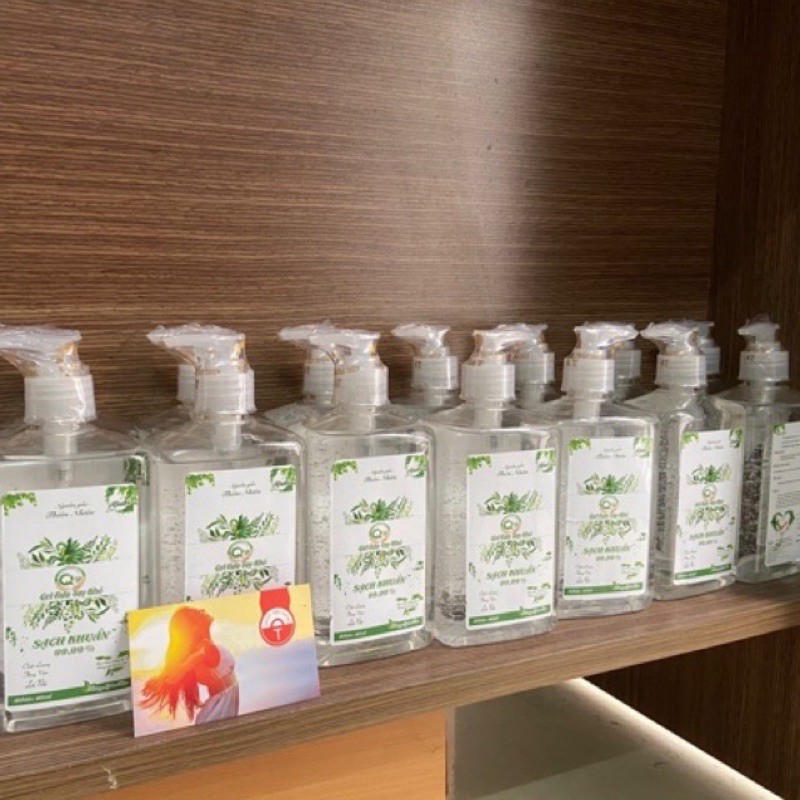 [Combo 10 chai] gel rửa tay khô Q9 loại chai to 500ml