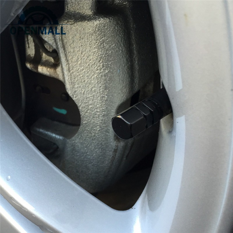 Set 4 nắp đậy van lốp xe hơi bằng hợp kim nhôm