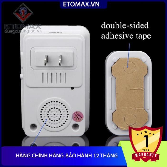 [Hàng chính hãng-Bảo hành 12 tháng] Chuông cửa không dây CACAZI V2