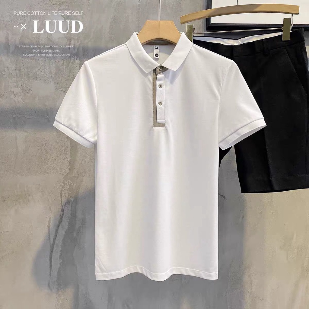 Áo polo Cotton Tay Ngắn size Lớn 4Xl Mùa Hè Hàng Mới Dành Cho Bạn Nam size s 2022