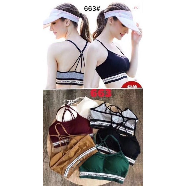 Áo Bra tập ghim phối viền siêu dày dặn đẹp hàng loại 1 không xù