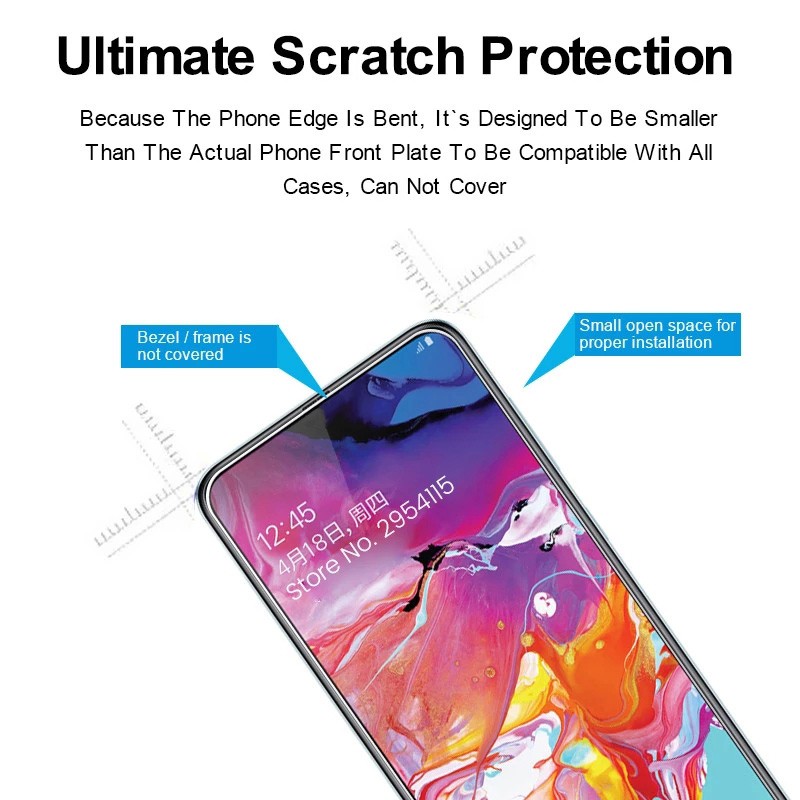 Kính cường lực cho Samsung ss Galaxy A03 A03s A14 A13 A22 A23 A33 A53 A73 M14 M23 M32 M33 M54 4G 5G 2023